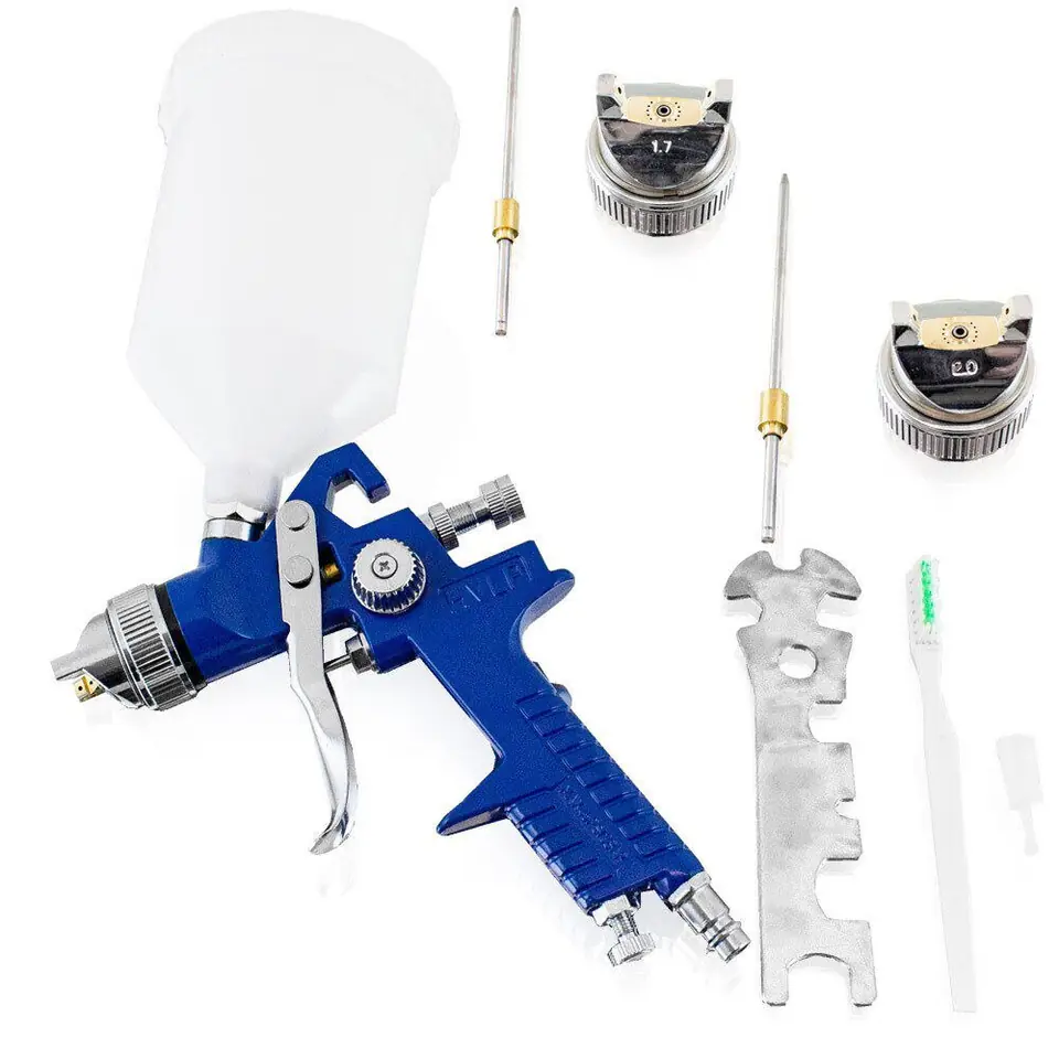 Pistolet HVLP do Malowania Natryskowego HVLP o pojemności 600ml z regulacją w sklepie Wasserman.eu