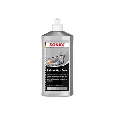 ⁨Sonax Wosk koloryzujący srebrny szary 250ml⁩ w sklepie Wasserman.eu