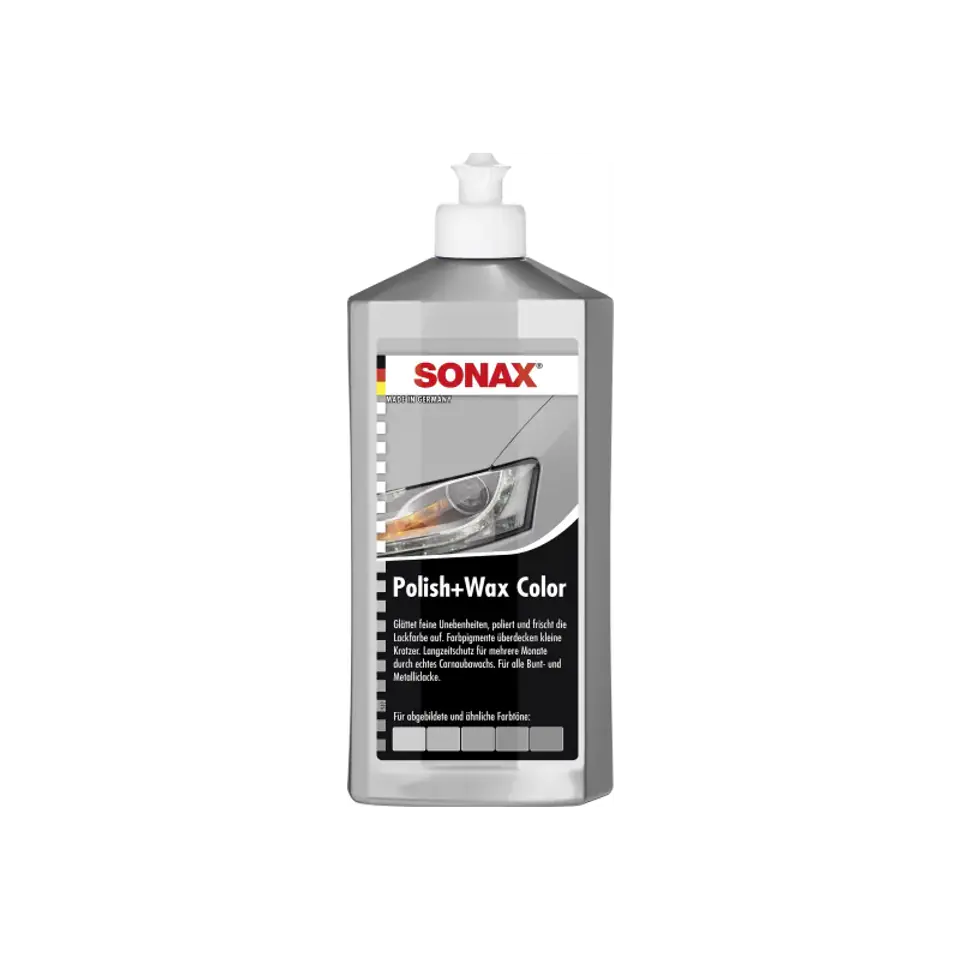 ⁨Sonax Wosk koloryzujący srebrny szary 250ml⁩ w sklepie Wasserman.eu