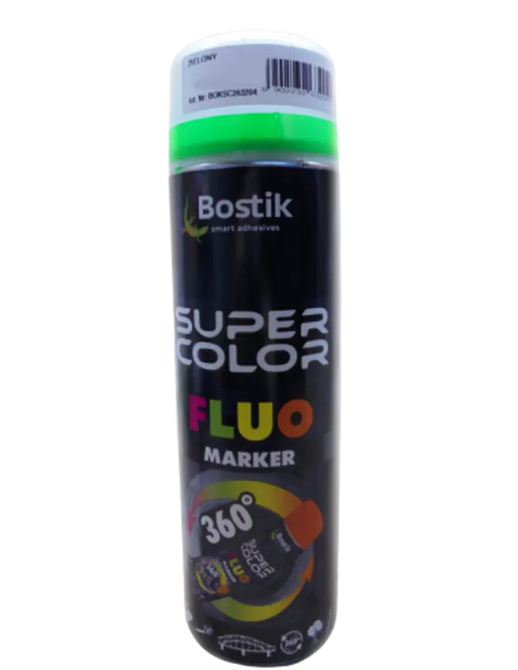 ⁨FARBA W SPRAYU LAKIER  FLUOMARKER 360 SUPER COLOR ZIELONY 500ML⁩ w sklepie Wasserman.eu