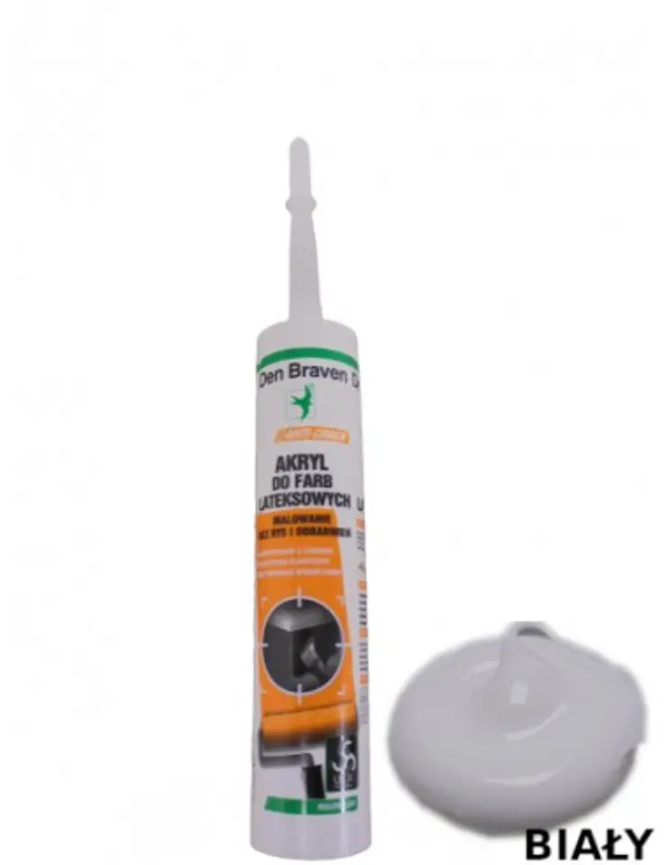 ⁨AKRYL DO FARB LATEKSOWYCH ANTI CRACK AKRYL MALARSKI BIAŁY 300ML⁩ w sklepie Wasserman.eu