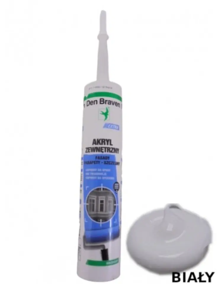 ⁨AKRYL BUDOWLANY - EXTRA ZEWNĘTRZNY 300ML⁩ w sklepie Wasserman.eu