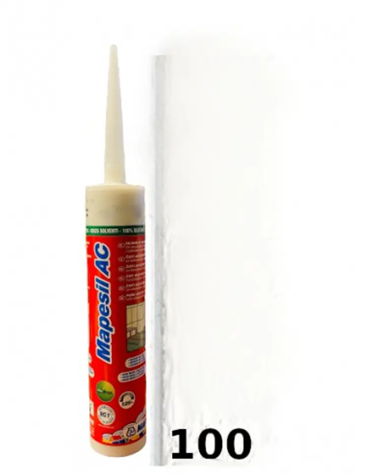 Silicone based on MAPESIL AC vinegar (100 White) at Wasserman.eu