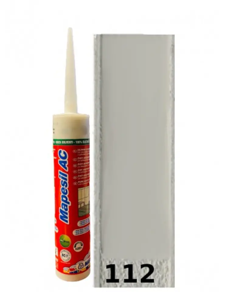 Silicone based on MAPESIL AC vinegar (112 Titanium) at Wasserman.eu