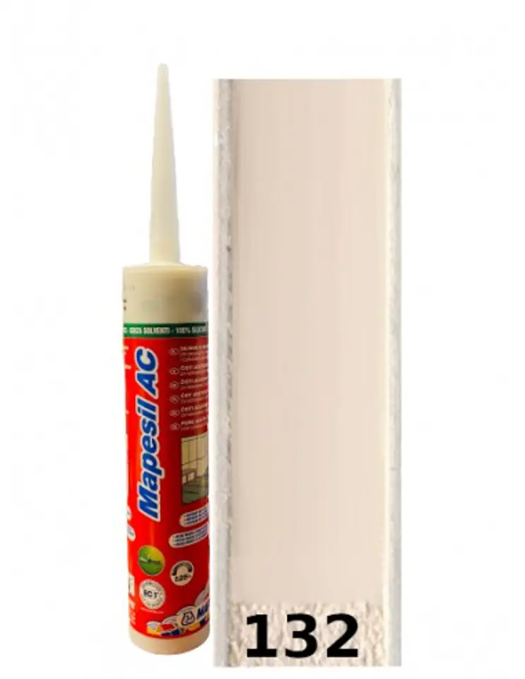 Silicone based on MAPESIL AC vinegar (132 Beige) at Wasserman.eu