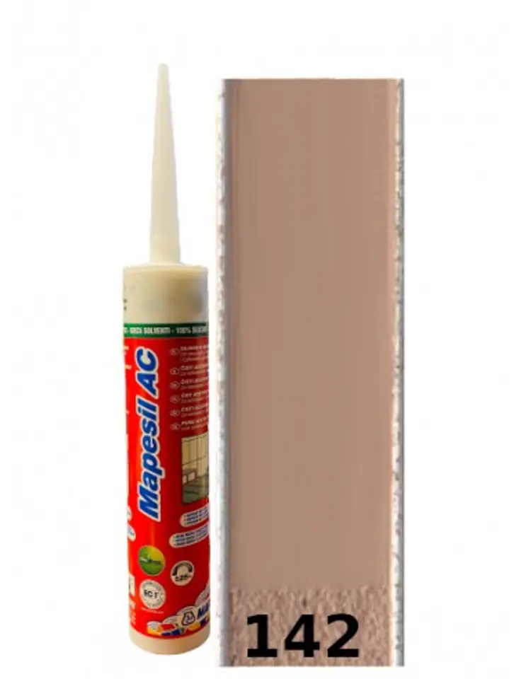 SILIKON MAPEI AC 142 BRĄZ 310ML w sklepie Wasserman.eu
