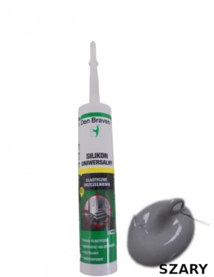 ⁨SILIKON UNIWERSALNY 1001U SZARY 280ML⁩ w sklepie Wasserman.eu