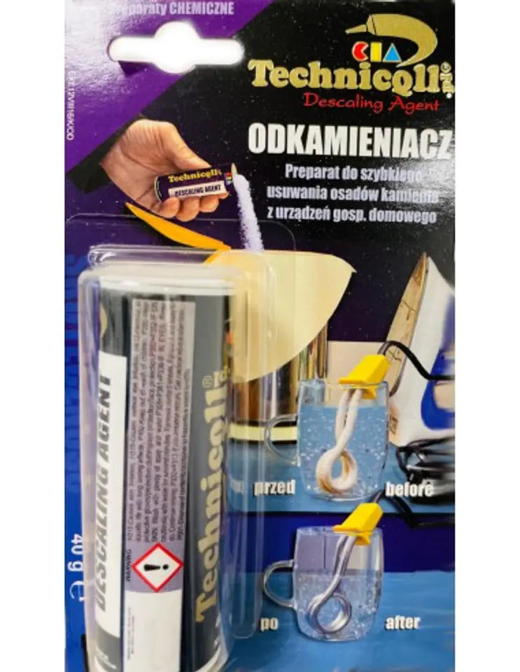 ⁨ODKAMIENIACZ W PROSZKU P-379 TECHNICQLL 40g⁩ w sklepie Wasserman.eu