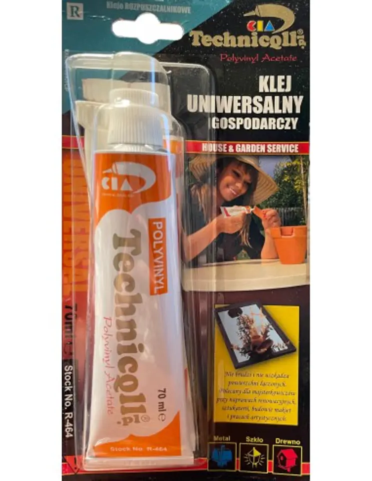 ⁨KLEJ GOSPODARCZY R-464 TECHNICQLL 70ML⁩ w sklepie Wasserman.eu