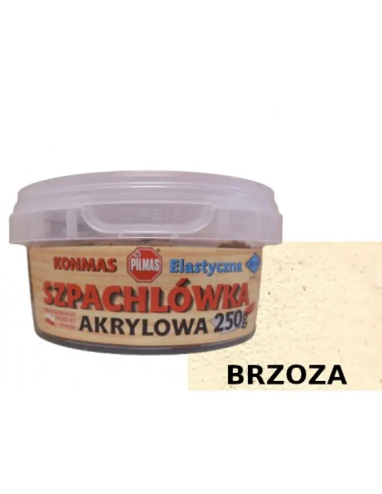 ⁨KONMAS SZPACHLÓWKA AKRYLOWA BRZOZA 250G⁩ w sklepie Wasserman.eu