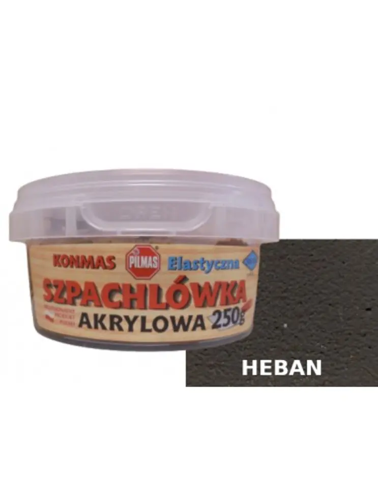 ⁨KONMAS SZPACHLÓWKA AKRYLOWA HEBAN 250G⁩ w sklepie Wasserman.eu