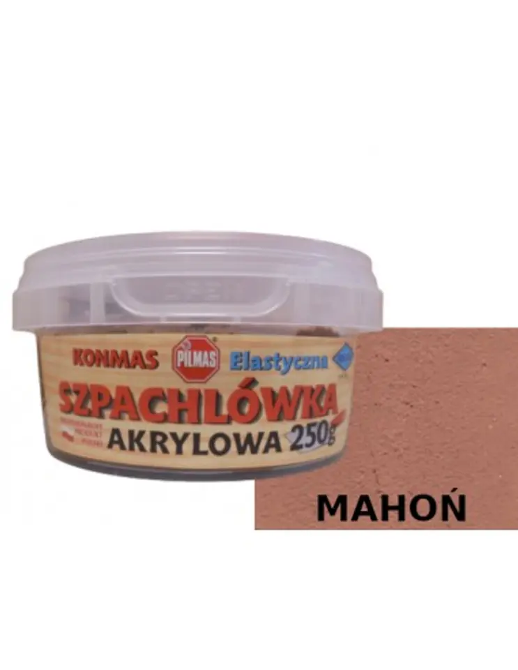 ⁨KONMAS SZPACHLÓWKA AKRYLOWA MAHOŃ 250G⁩ w sklepie Wasserman.eu