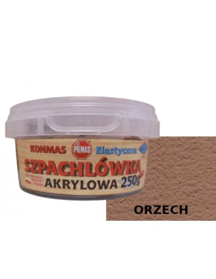 ⁨KONMAS SZPACHLÓWKA AKRYLOWA ORZECH 250G⁩ w sklepie Wasserman.eu