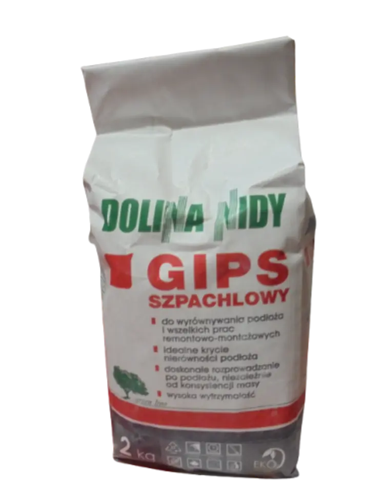 ⁨GIPS SZPACHLOWY - DOLINA NIDY - 2kg⁩ w sklepie Wasserman.eu