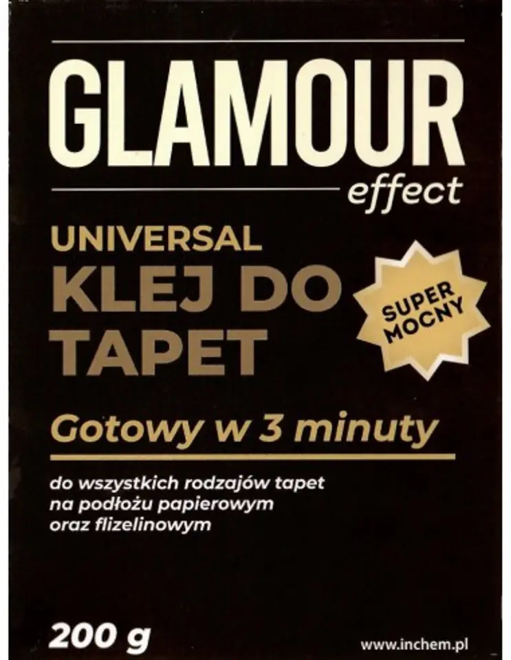 ⁨KLEJ DO TAPET UNIVERSAL GLAMOUR EFFECT SUPER MOCNY⁩ w sklepie Wasserman.eu