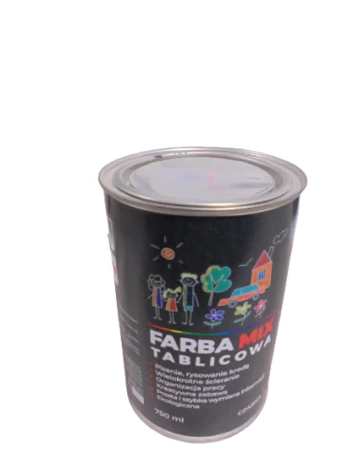 ⁨FARBA TABLICOWA INCHEM 0,75 l CZARNA⁩ w sklepie Wasserman.eu