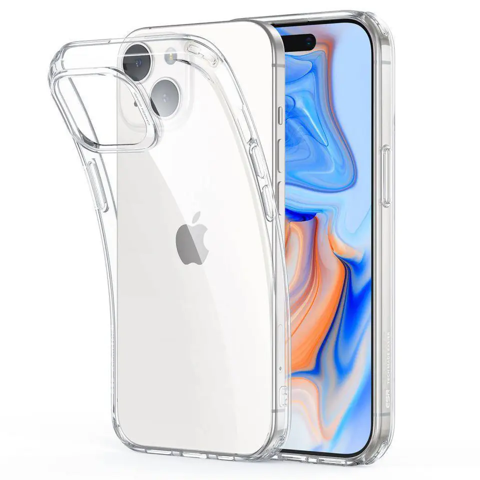 ⁨Etui APPLE IPHONE 15 ESR Project Zero transparentne⁩ w sklepie Wasserman.eu