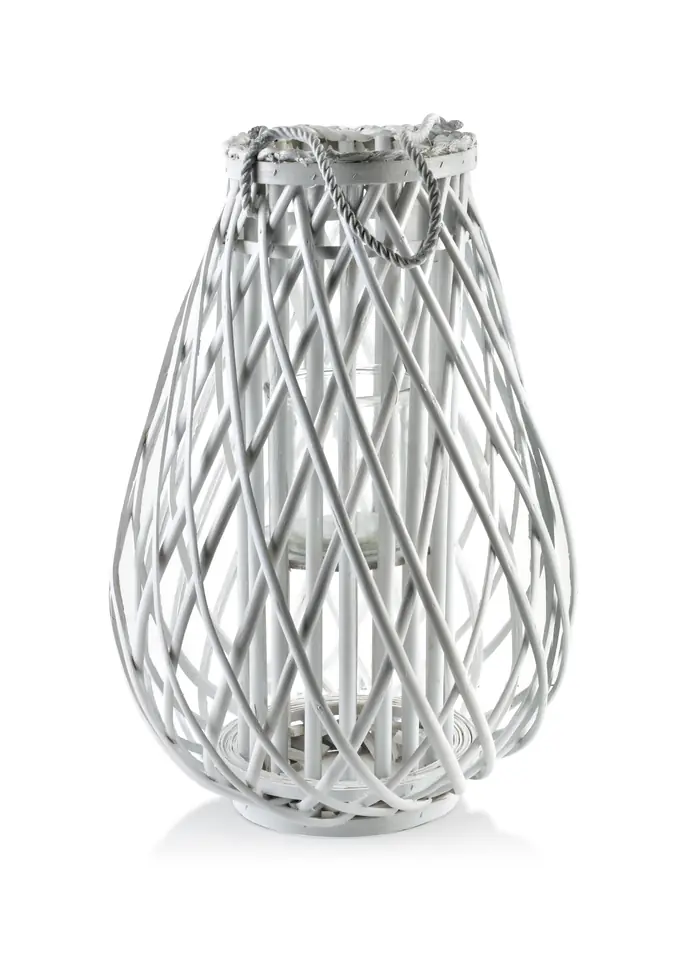 LUCIE WHITE Lampion 36xh50cm w sklepie Wasserman.eu