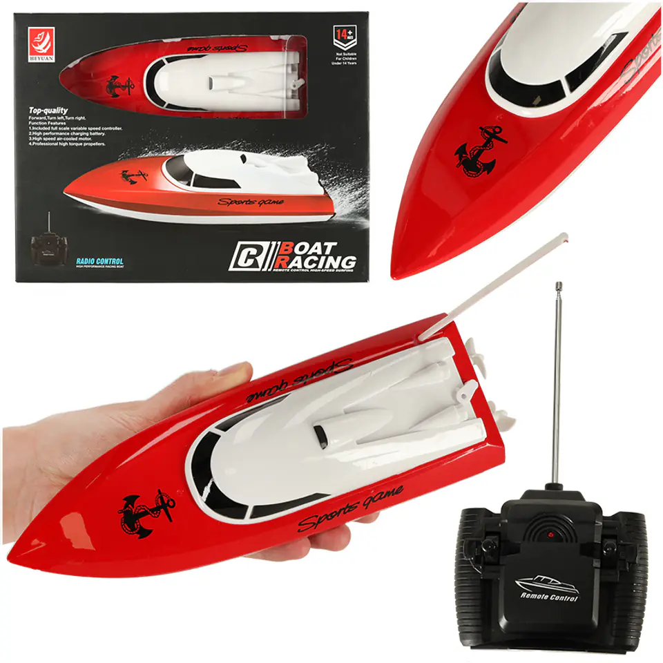 ⁨RC boat 4CH mini CP802 red⁩ at Wasserman.eu