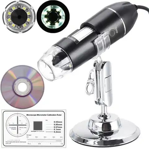⁨Mikroskop cyfrowy USB 1600x 22185⁩ w sklepie Wasserman.eu