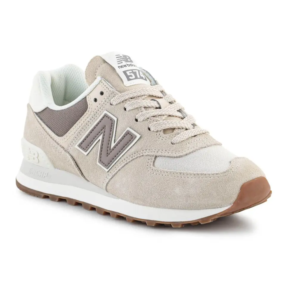 ⁨Buty New Balance W WL574 (kolor Beżowy/Kremowy, rozmiar EU 37.5)⁩ w sklepie Wasserman.eu