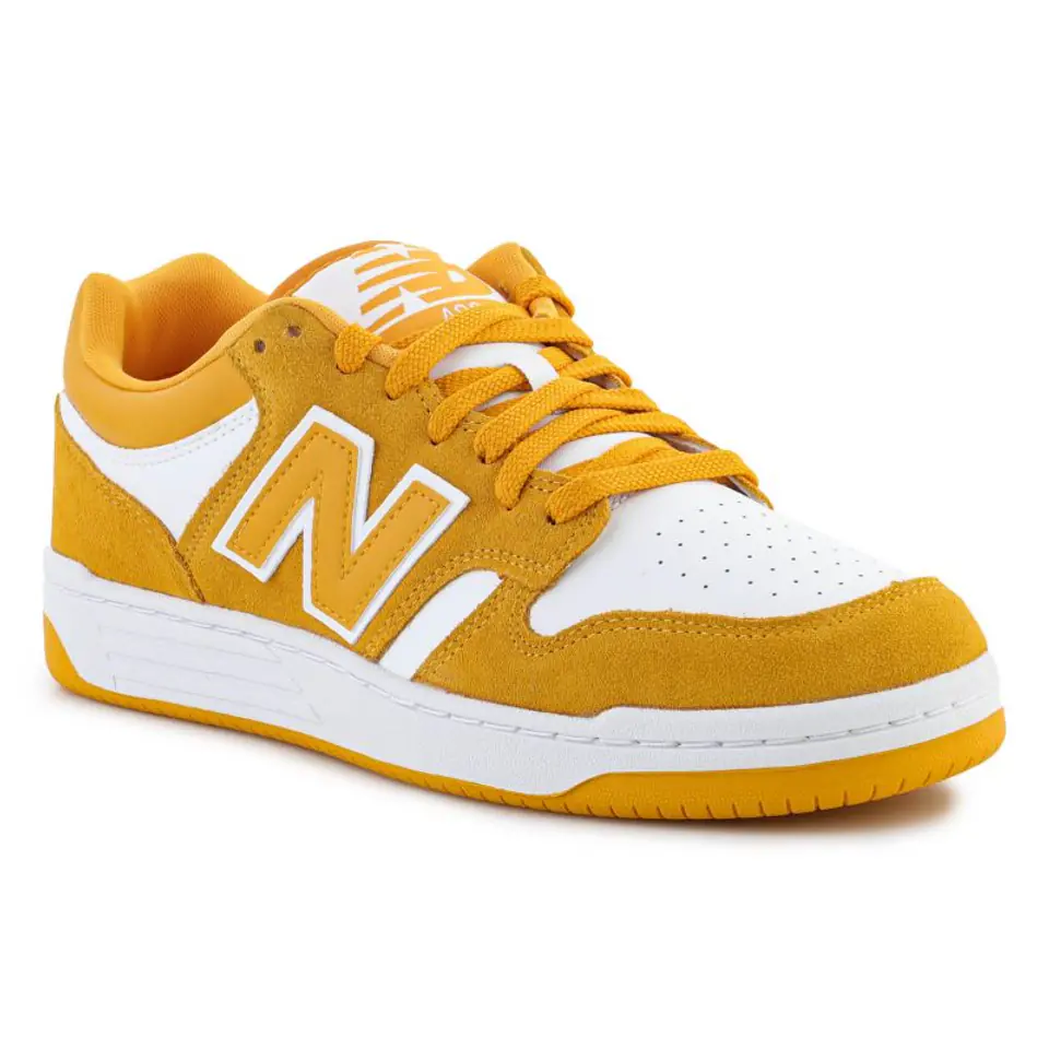 ⁨Buty New Balance BB480 (kolor Żółty, rozmiar EU 44)⁩ w sklepie Wasserman.eu