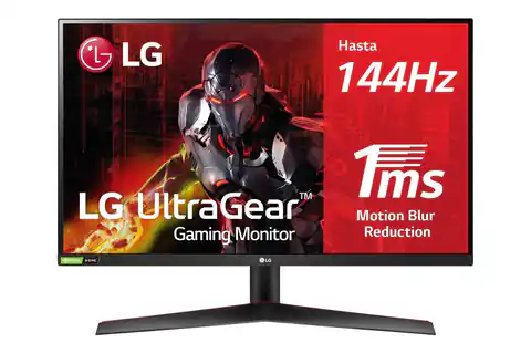 ⁨LG 27GN800P-B computer monitor 68.6 cm (27") 2560 x 1440 pixels Quad HD LED Black, Red⁩ at Wasserman.eu