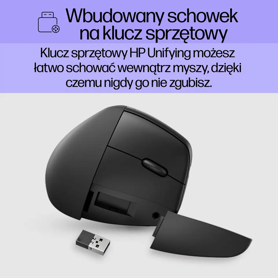 ⁨HP 920 Ergonomic Wireless Mouse⁩ at Wasserman.eu