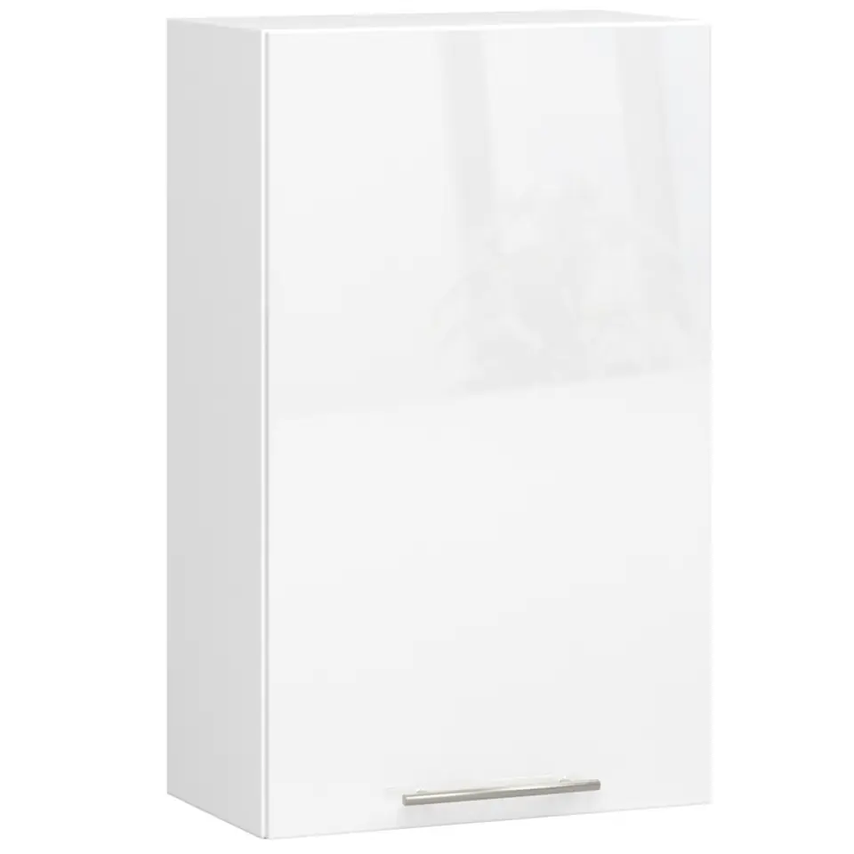 WISZĄCA SZAFKA KUCHENNA OLIWIA W 50cm BIAŁA-BIAŁA POŁYSK H720 w sklepie Wasserman.eu
