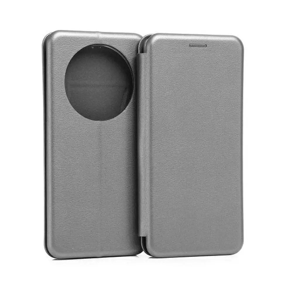 ⁨Beline Etui Book Magnetic Honor Magic5Lite stalowy/steel⁩ w sklepie Wasserman.eu