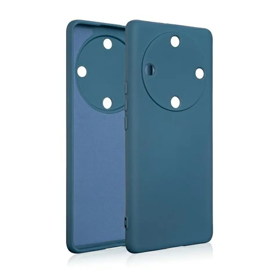 ⁨Beline Etui Silicone Honor Magic5 Liteniebieski/blue⁩ w sklepie Wasserman.eu