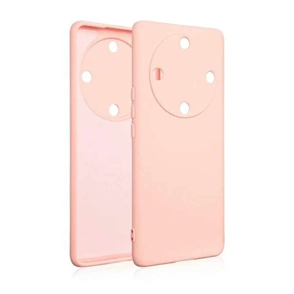 ⁨Beline Etui Silicone Honor Magic5 Lite różowo-złoty/rose gold⁩ w sklepie Wasserman.eu