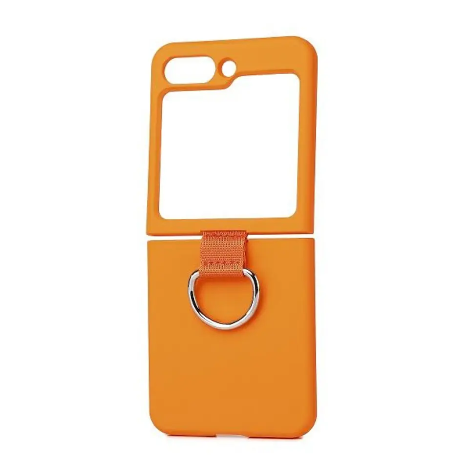 ⁨Beline Etui Smart Case Sam Z Flip5 F731 pomarańczowy/orange⁩ w sklepie Wasserman.eu