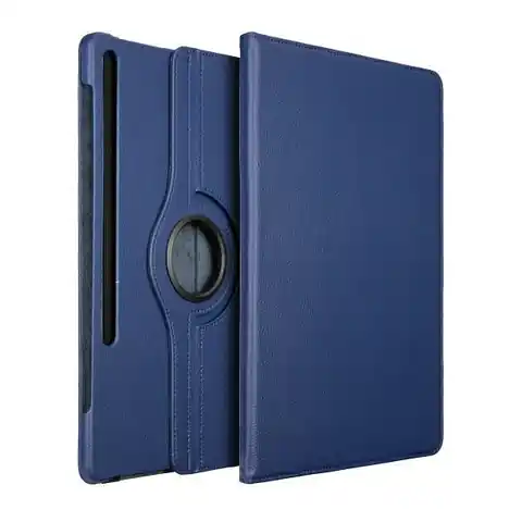 ⁨Etui Smart Samsung Tab S9 Plus granatowy /dark blue 12.4"⁩ w sklepie Wasserman.eu