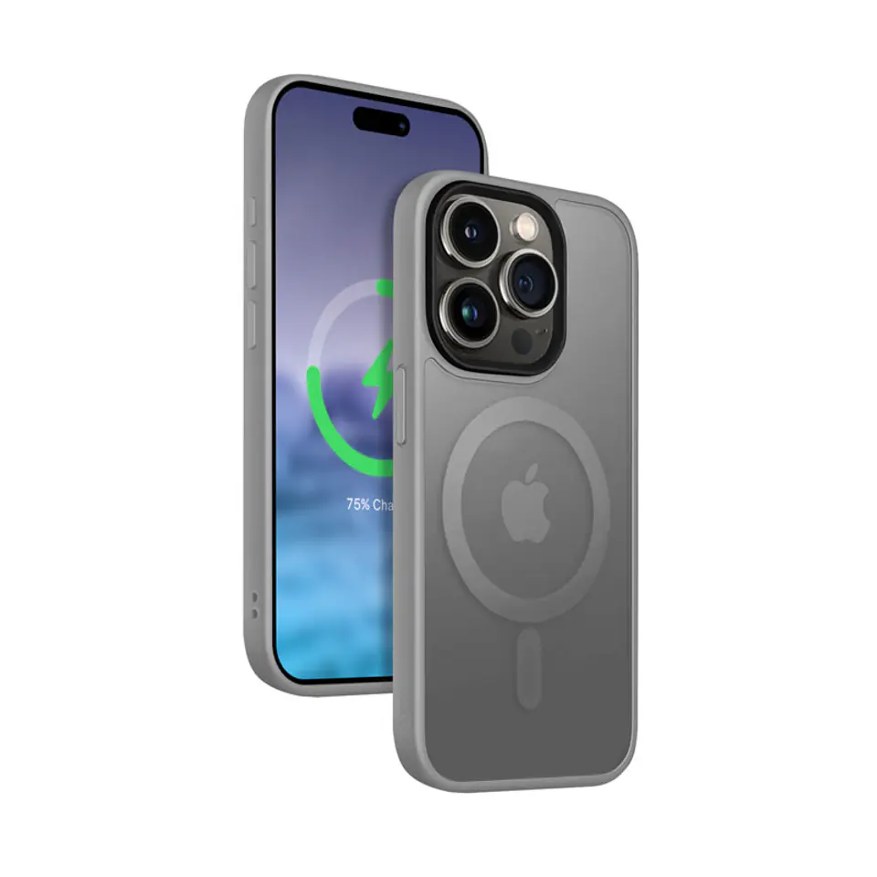 Case iPhone 15 Pro MagSafe grey at Wasserman.eu