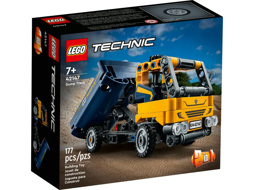 ⁨LEGO TECHNIC 42147 DUMP TRUCK⁩ at Wasserman.eu