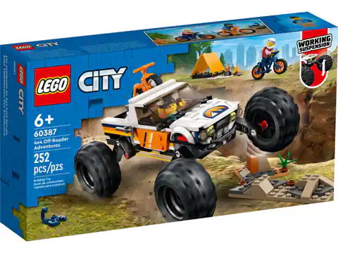 ⁨LEGO 60387 City Przygody samochodem terenowym z na⁩ w sklepie Wasserman.eu