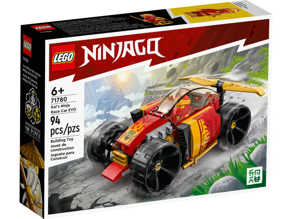 ⁨LEGO 71780 Ninjago Samochód wyścigowy ninja Kaia E⁩ w sklepie Wasserman.eu