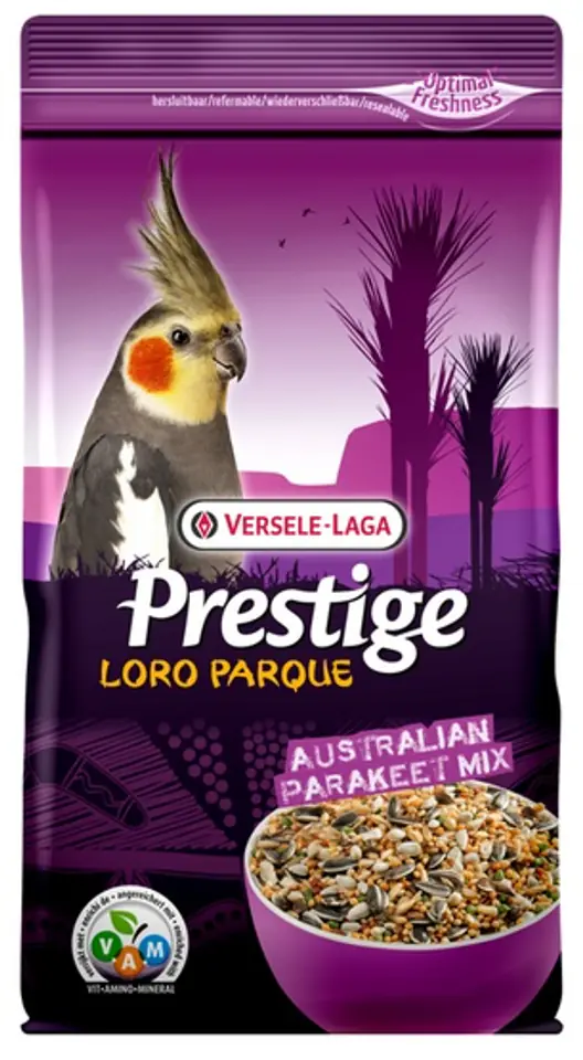 ⁨Versele-Laga Prestige Australian Parakeet Loro Parque Mix średnia papuga australijska (nimfa) 1kg⁩ w sklepie Wasserman.eu