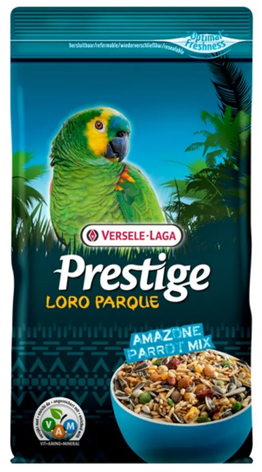 ⁨Versele-Laga Prestige Amazone Parrot Loro Parque Mix South American parrot medium and large (Amazonian) 1kg⁩ at Wasserman.eu