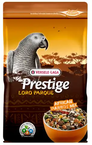 ⁨Versele-Laga Prestige African Parrot Loro Parque Mix papuga afrykańska 1kg⁩ w sklepie Wasserman.eu