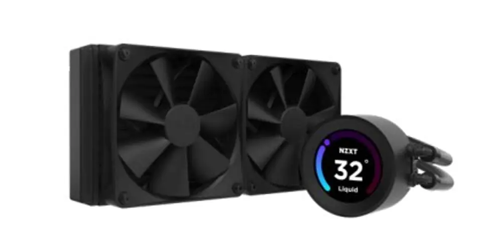 ⁨NZXT Kraken Elite 240 Processor All-in-one liquid cooler 12 cm Black 1 pc(s)⁩ at Wasserman.eu