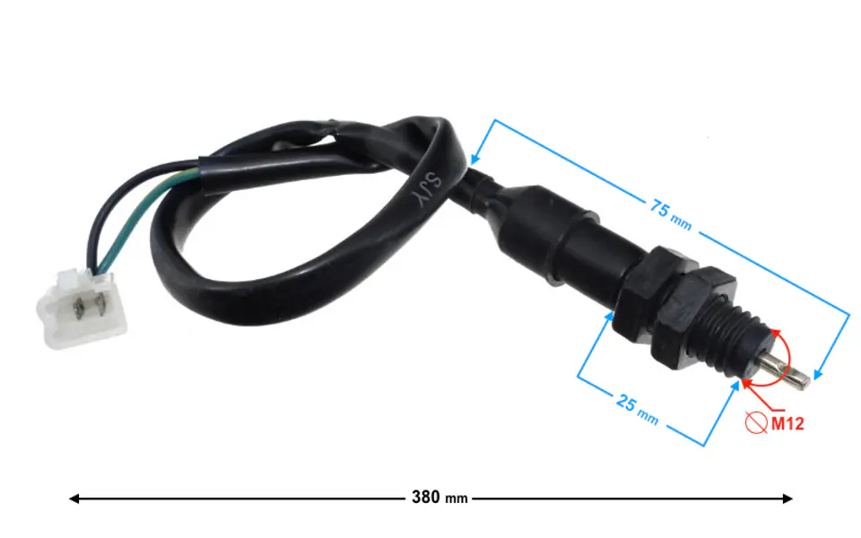 ⁨Czujnik stopu hamulca tylnego do motocykla Classic/TZ 125⁩ w sklepie Wasserman.eu