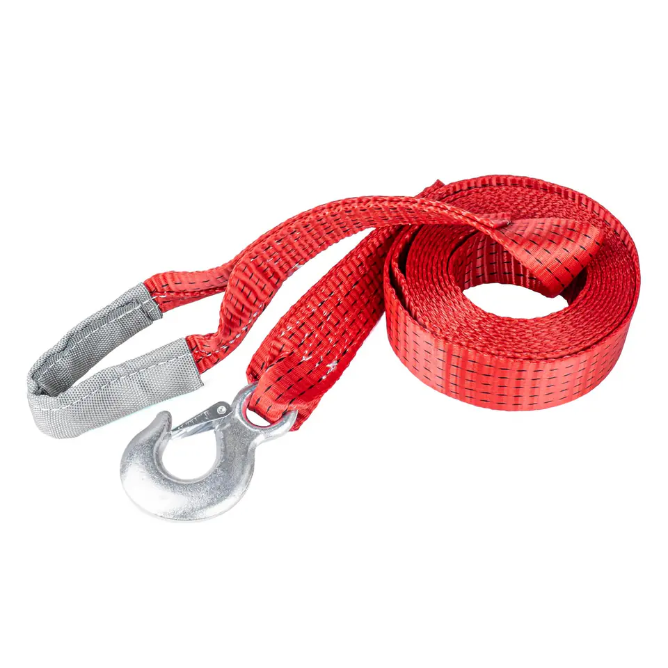 ⁨02014 Tow belt 5m 50mm 7,5t hook + hook⁩ at Wasserman.eu