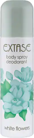 ⁨Extase Dezodorant body spray White Flowers 150ml⁩ w sklepie Wasserman.eu