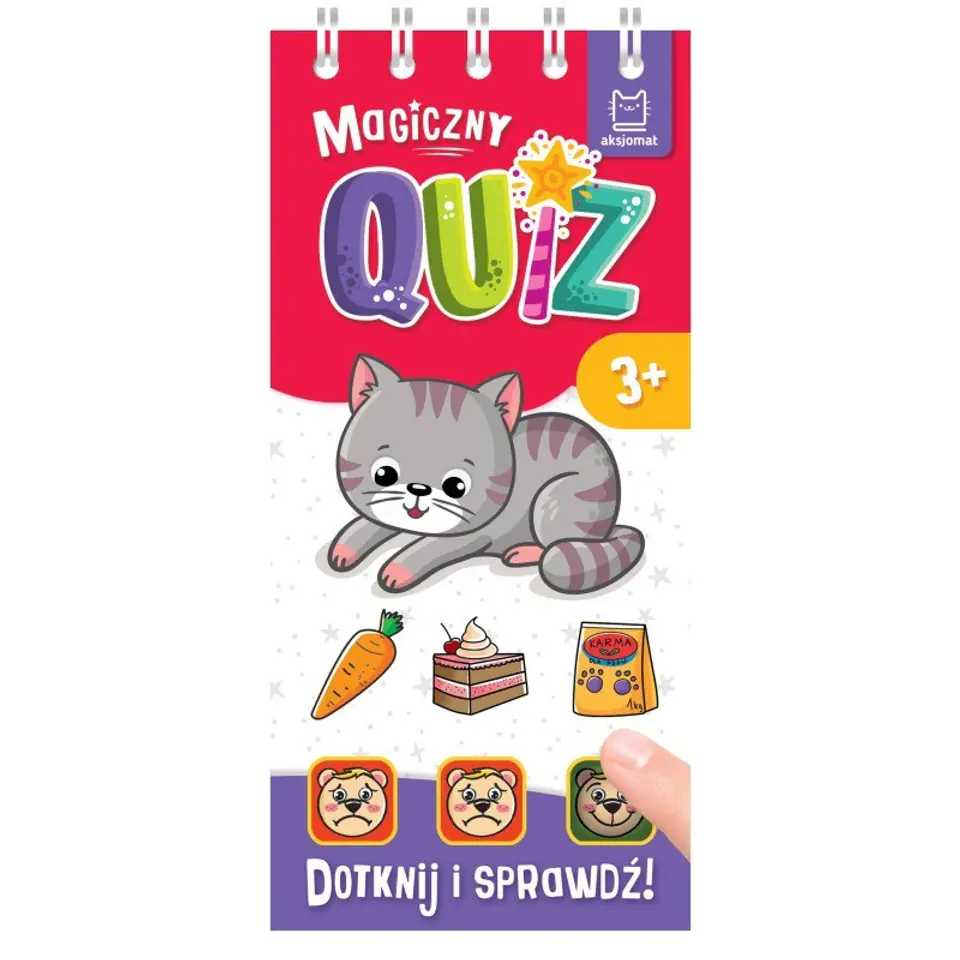 Magiczny quiz z kotkiem 3+ w sklepie Wasserman.eu