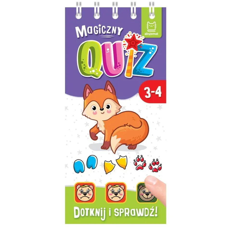 ⁨Magiczny quiz z liskiem 3-4⁩ w sklepie Wasserman.eu