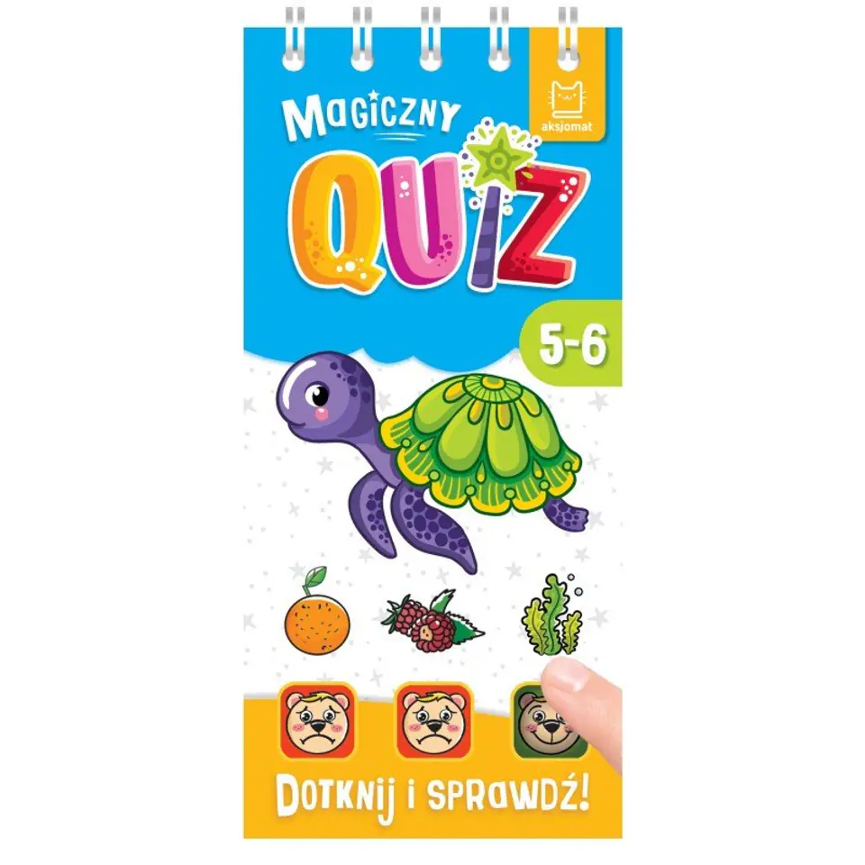 Magiczny quiz z żółwikiem 5-6 w sklepie Wasserman.eu