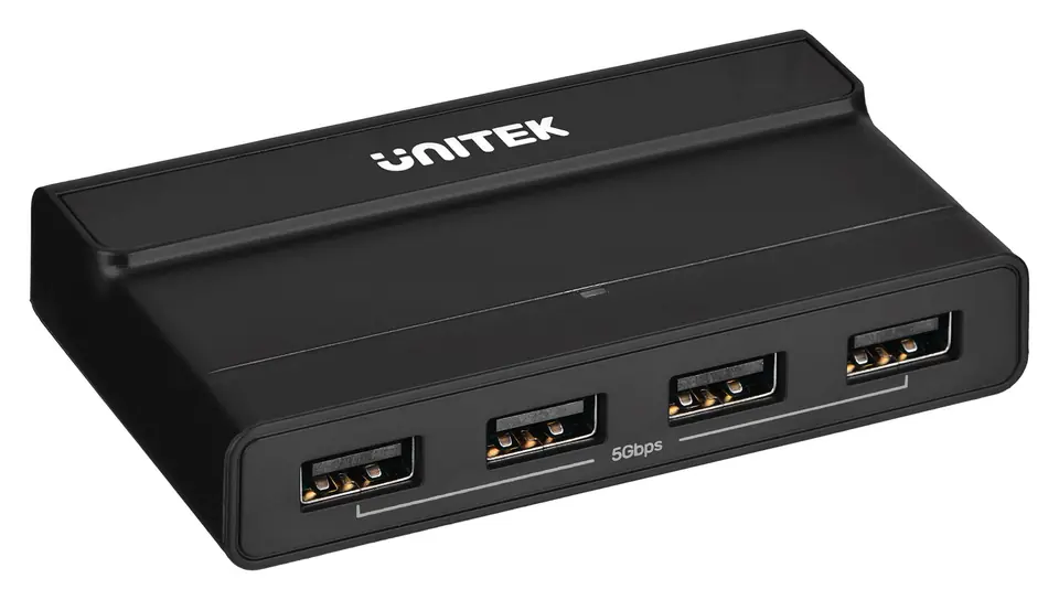 ⁨UNITEK PRZEŁĄCZNIK KVM 4X USB-A 5GBPS, AKTYWNY⁩ w sklepie Wasserman.eu