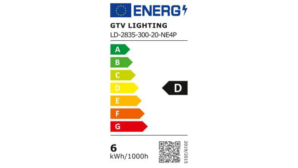 ⁨Taśma Flash 2835, 300 LED neutralny biały 4000K, 30W, bez żelu 8mm, Rolka 5m, 12V⁩ w sklepie Wasserman.eu